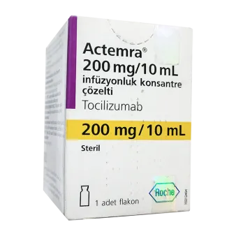 Актемра (Тоцилизумаб) 200мг для ин. 20мг/мл фл. 10мл №1