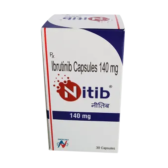 Ибрутиниб Нитиб (аналог Имбрувика) капс. 140мг №30
