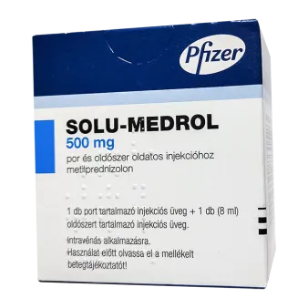 Солу медрол 500 мг порошок лиоф. для инъекций №1